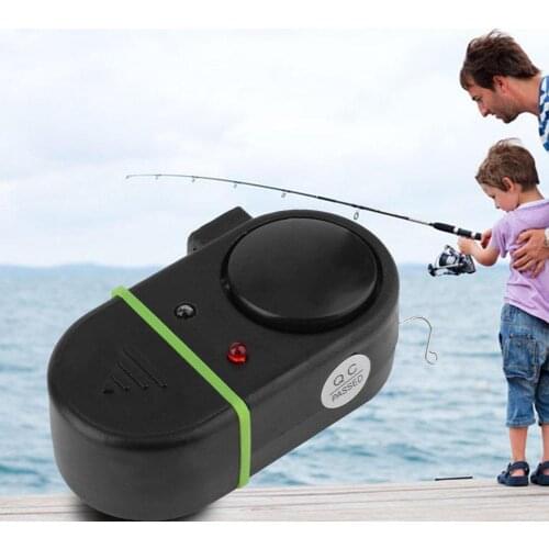 Fishing Alarm Double Light Waterproof Electronic Fishing Alarm Clock Entrainment Battery Fishing Rod Fishing Alarm