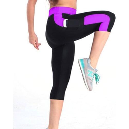 9 color Tight Yoga pants Women Workout Out Pocket Leggings Fitness Sports Gym Running Yoga Athletic Pants Elasticized waistband