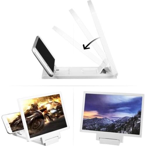 Mobile Phone Screen Magnify 3D Amplifier Magnifier Phone Video Display Folding Screen Enlarged Expander Eyes Protection Holder