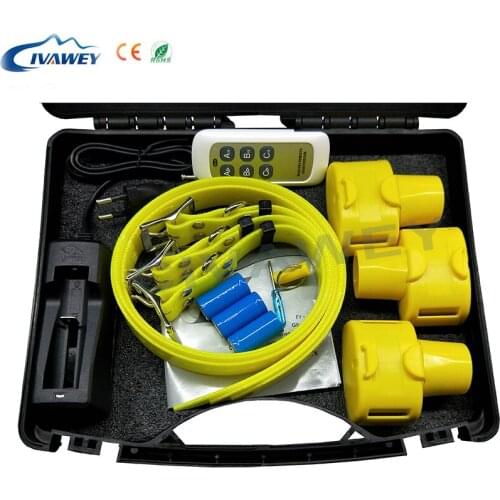 Waterproof 1x Remote Controller 3x Hunting Dog Beeper Collars Dog Training Collar Sports Training Hunting Collar 3 Dog Receivers