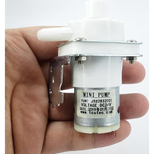 DC 12V Water Dispenser Micro Water Pump Mute Vane Magnetic Pump 3W 365 Motor Pumping Pump Low Power DIY Sewage Treatment