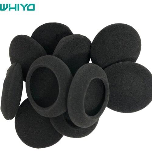 Whiyo 5 pairs of High Quality Foam Replacement Ear Pads Cushion Cover Earpads Pillow for JVC HA-L50 HA L50 Earphones Sleeve