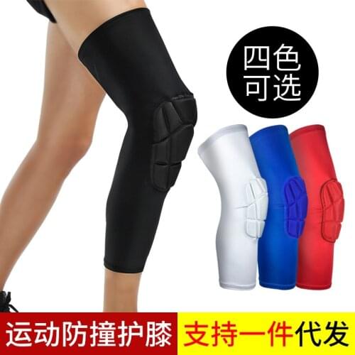 1 piece Lengthen Anti-collision cellular knee brace Football Volleyball Sports knee pads support Protect Cycling Knee Protector