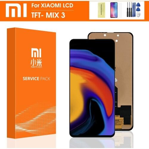 100% Tested 6.19" Display For Xiaomi MI MIX 3 LCD Display Touch Screen Digitizer Assembly Replacement for MI Mix3 TFT LCD