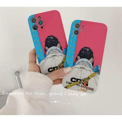 2021 Hot Luxury Classic Anime Pattern Soft Silicone Phone Case For iPhone 11 12 Pro Max XR X XS Max 7 8 Plus Fashion Cover Funda