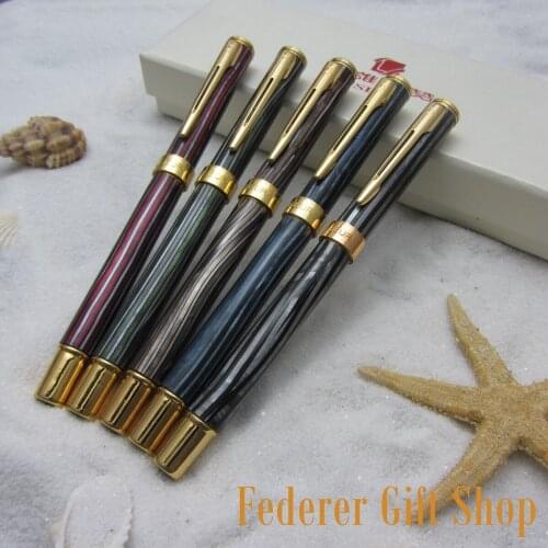 5 Color LISEUR Stripe 0.38mm Nib Fountain pen EF nib gift ink pen L986