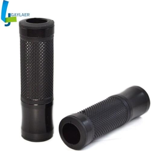 7/8'' Motorcycle Handle Handlebar Grips CNC 22MM Street Racing Moto Racing Grips End Plug Slider