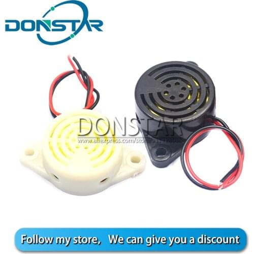 SFM-27 Active buzzer High-decibel 3-24V 12V 95DB Electronic Buzzer Beep Alarm Intermittent For Arduino diy Buzzer