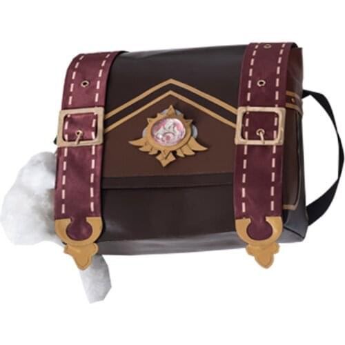 Game Genshin Impact Klee Cosplay Bag Anime Travel Backpack Shoulder Bag Students School Bag Halloween Costume Accessories Props