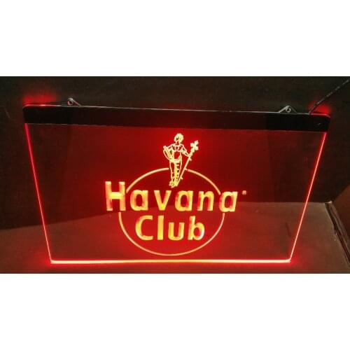 B16 Havana logo beer bar pub Club Rum 3d signs LED Neon Light Sign