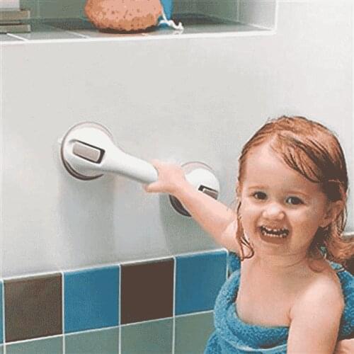 Safety Helping Handle Anti Slip Support Toilet bthroom safe Grab Bar Handle Vacuum Sucker