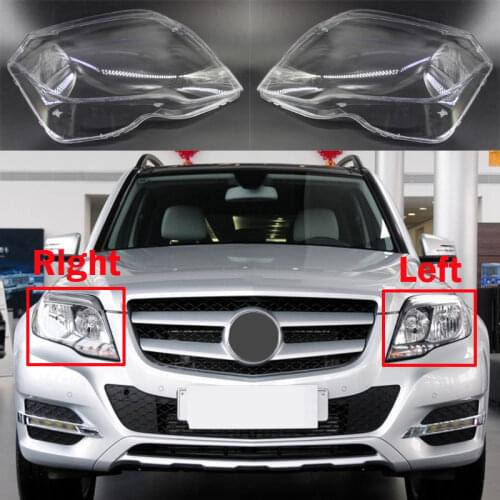 For Mercedes-Benz GLK GLK200 GLK260 GLK300 Car Front Headlight Cover Headlamp Lampshade Auto Glass Lens Shell Caps 2013-2015