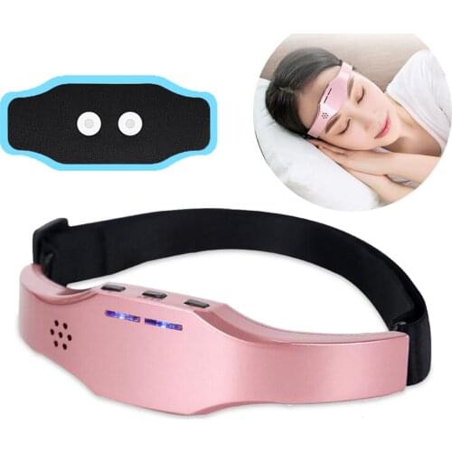 Electric Head Massager Sleep Monitor Migraine Relief Massager Insomnia Therapy Release Stress Sleep Therapy Device Sleeping Di