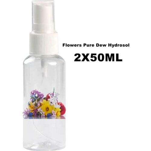 100ML Flowers Pure Dew Hydrosol for modulating various facial mask&Skin Care