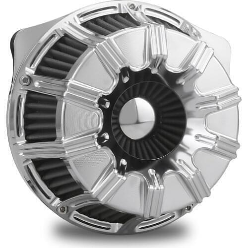 Chrome Gauge AIR intake system kits for harley 2005-2010 XL883L Sportster 883 Low 2009-2021 XL883N Iron 883