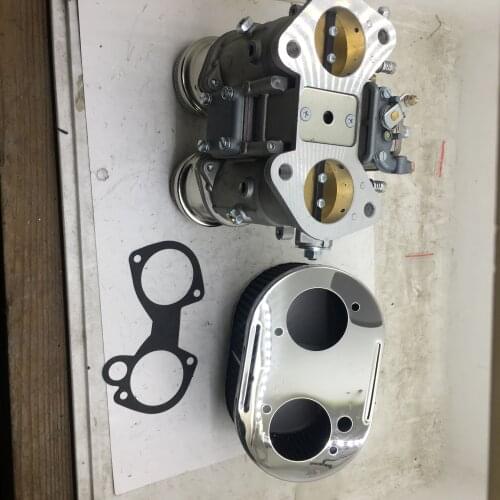 SherryBerg fajs 40mm 40 dcoe 40DCOE carb carburetor carburettor for Weber Solex dellorto EMPI +45mm air horns +85mm air filter