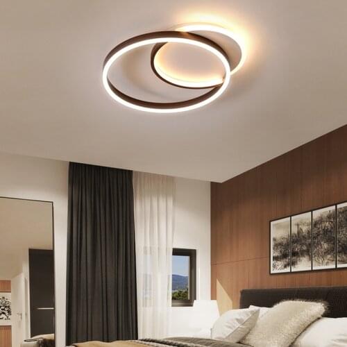 Round bedroom living room ceiling lamp light luxury post-modern minimalist creative personality ceiling lamp