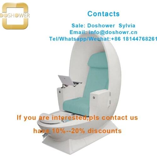 Treatment chair spa salon electric with nail polish uv gel for pedicure chair with ipad