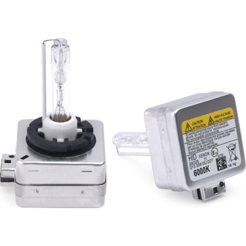 2pcs New 12V 35W D1S Xenon HID Bulbs Headlights Car Lamp converter adapter base 4300K 5000K 6000K 8000K 10000K 12000K