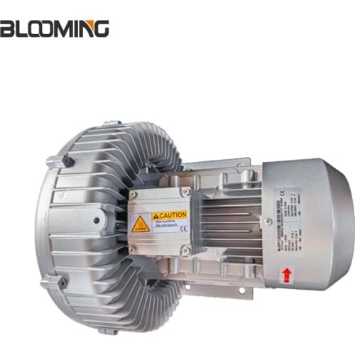 Free shipping 2RB530-7AH26 1.6KW Max 330m3/h fish ponds aeration blower connection with aeration tube/aeration diffuser