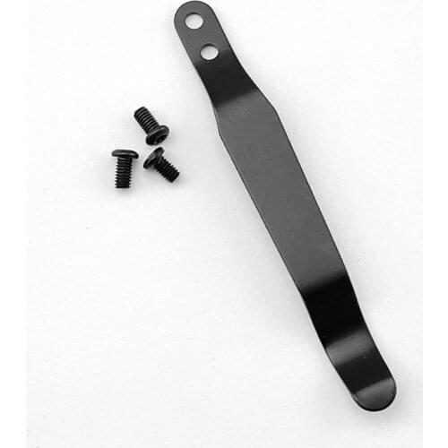 Knife Tools Folding Knife Back Clip Stainless Steel Pocket Holder DIY Parts