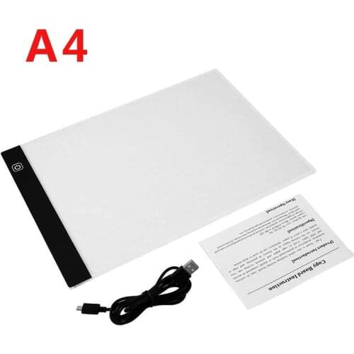 A4 USB LED Light Board Ultra Thin Light Pad Light Box Apply to 5D Diamond Painting Artcraft Tattoo Watercolour Copy Quilting