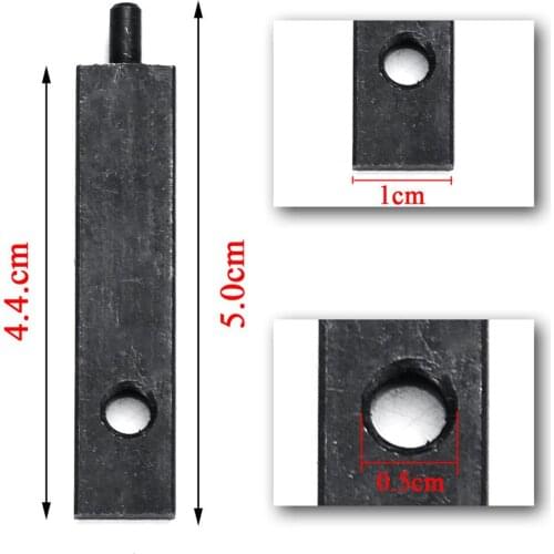 Iron Coil Machine Gun Parts Replacement Armature Speed Bar Black