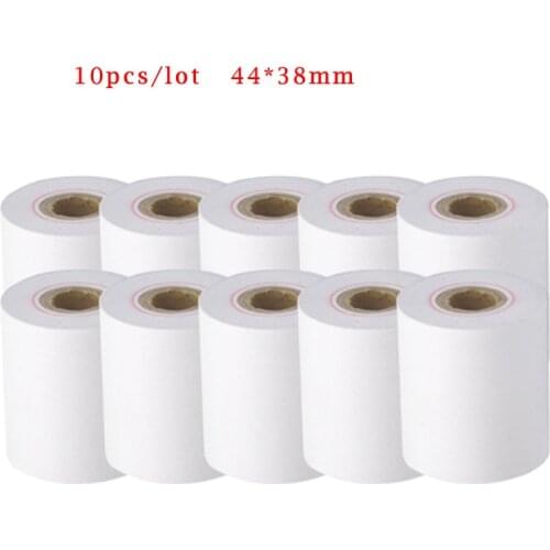 10pcs/lot Printing Paper 44mm*40mm For XK3190-A9+P Instrument Electronic Scale Weighbridge Printer Ribbon Erc-05