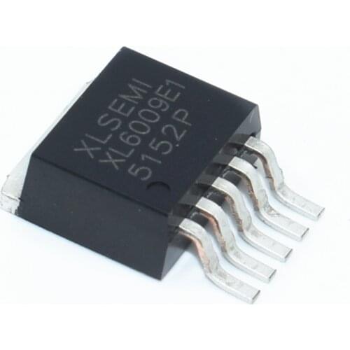 10pcs NEW XL6009E1 XL6009 DC-DC Step-up IC chip 42V/4A TO-263-5L
