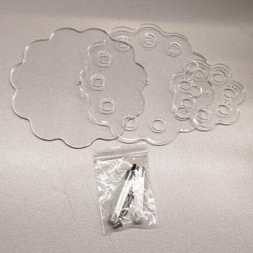 2 Tier Essential Oil Storage Display for 18 Bottles - Rotating Case Holder Organizer Tray Size: 110x115x165mm