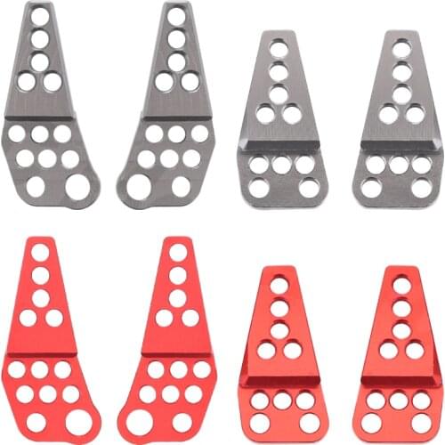 2021 4pcs Metal Aluminum Shock Towers Adjustable Shock Absorber Hoops Mount For 1/10 RC Crawler Car Axial SCX10 II 90046 90047