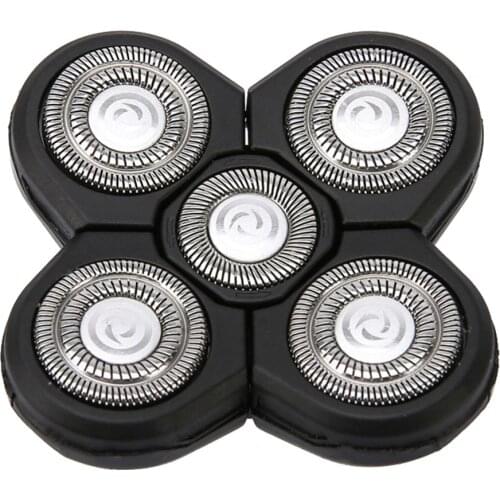 5 Head Waterproof Floating Shaving Blade Razor Men Electric Shaver Rechargeable Universal Double Ring Speed Electric Shaver