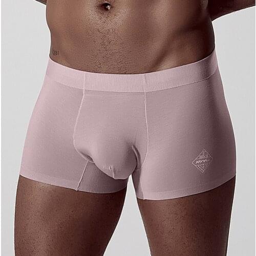 AD Underwear Men Sexy Gay Modal Boxer Brief Men Breathable Comfortable ball hammock трусы мужские in 6 Colors