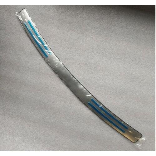 Car styling stainless steel Rear bumper Protector Sill 2008-2013 for Mazda CX-7