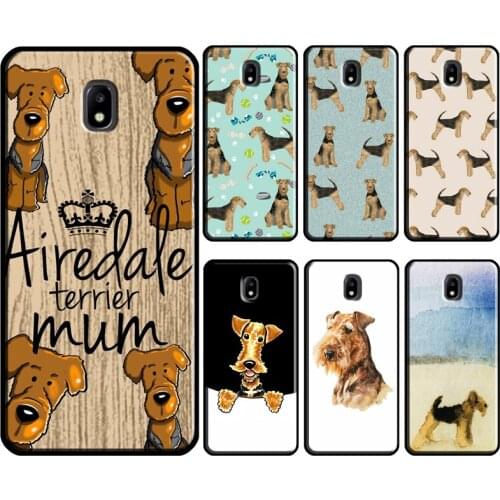 Airedale Terrier Dog For Samsung Galaxy J7 J3 J5 2017 A3 A5 2016 J4 J6 A6 A8 Plus J2 Core J8 2018 Phone Case