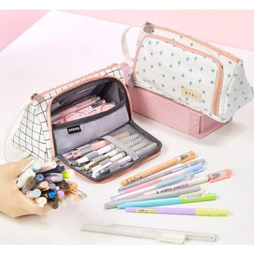 Large Capacity Pencil Case Pencilcase School Pen Case Pencil Bag School Box