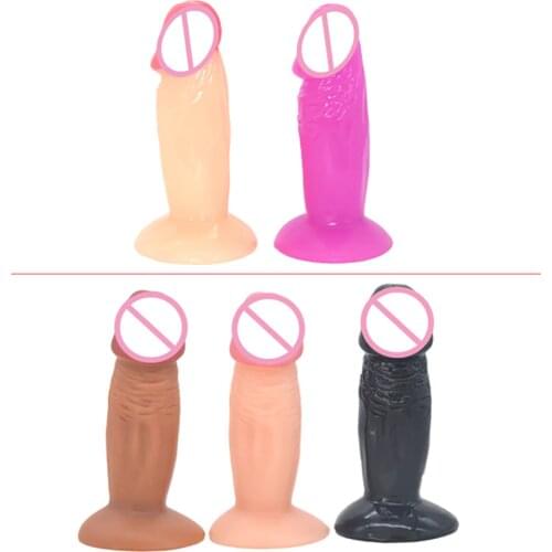 Erotic Small Dildos Anal Dildo Adult Sex Toys For Woman Dick Realistic Penis Butt Plug Godemichet Realiste Small Dick Sex Shop