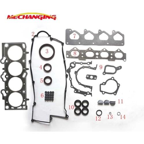 G4GA For HYUNDAI ELANTRA 1.6 Engine Rebuilding Kits Full Set Automotive Spare Parts Engine gasket Auto Parts 20910-23R00