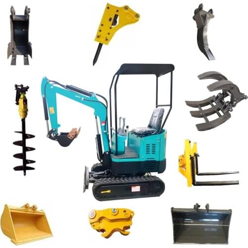 Mini Excavator 1000kG Small Digger For Gardon