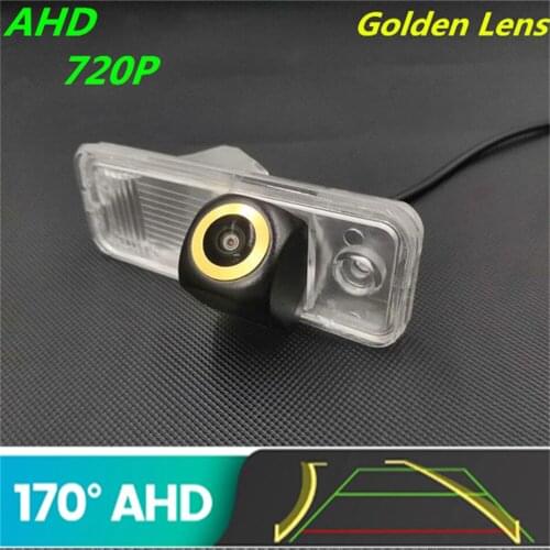 AHD 720P Golden Lens Trajectory Car Rear View Camera For Hyundai Creta/IX25 GS 2014-2019 Santa Fe(DM) 2013~2016 Vehicle Camera
