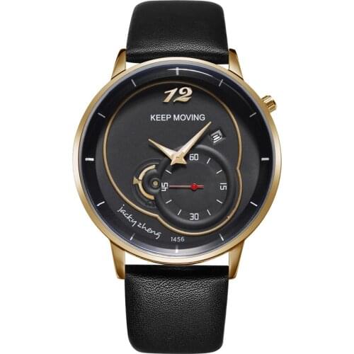 KEEP MOVING M Mens Waterproof Watch