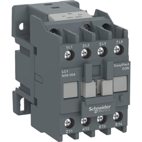 AC Contactor 4P 16A 4 Normally Open Control Coil Voltage 24V 48V 110V 220V 50/60HZ Rated Voltage 690V LC1N06004B7N E7N F7N M7N