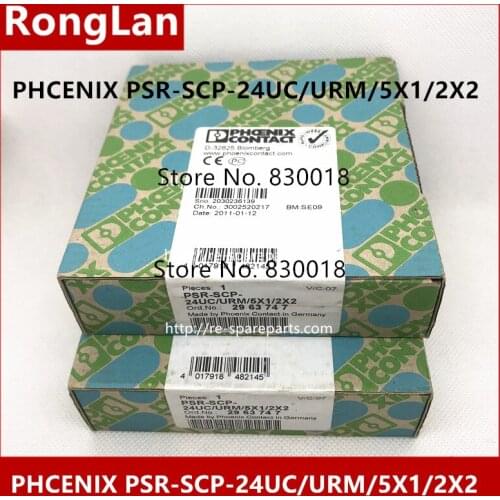 New PHCENIX CONTACT relay PSR-SCP-24UC/URM/5X1/2X2 spot