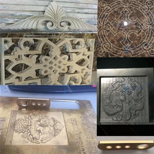 Artcam software cnc router 3d engraving gemstone carving machine cutting stone machine with Mach3 controller