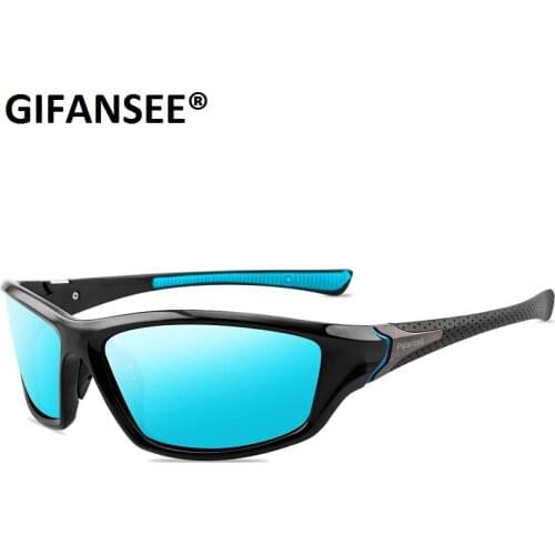 GIFANSEE Polarised Sunglasses men Driving Sun Glasses women sport rectangle Male Goggle Unisex 100% UV400 Eyewears shades female