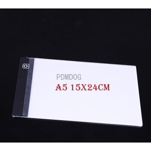 1/9 pc LED Diamond Painting Light Pad Light pad Board Diamond Painting Accessories Tool Kits A5 Drawing Graphic Tablet Box