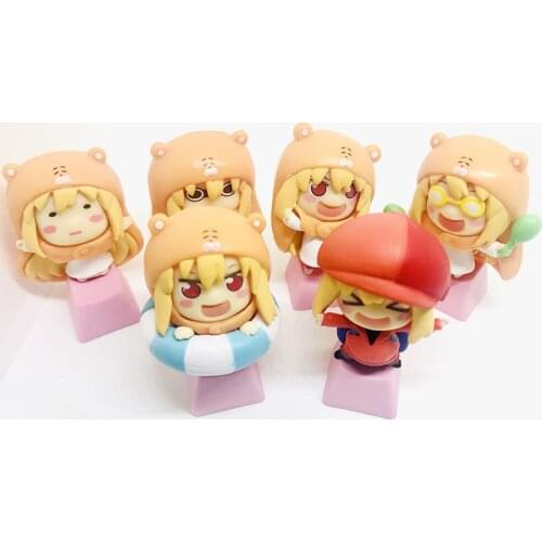 1pc Three-dimensional Keycaps For Mechanical Keyboard R4 Keycap Personality Design Cartoon Axis Small Buried Lovely Keys Caps