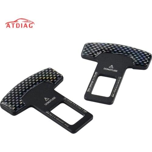 1pc or 2pcs Car Safety Belt Buckle Clip Car Seat Belt Stopper Plug Vehicle Mount Bottle Opener Universal Interior Accessories