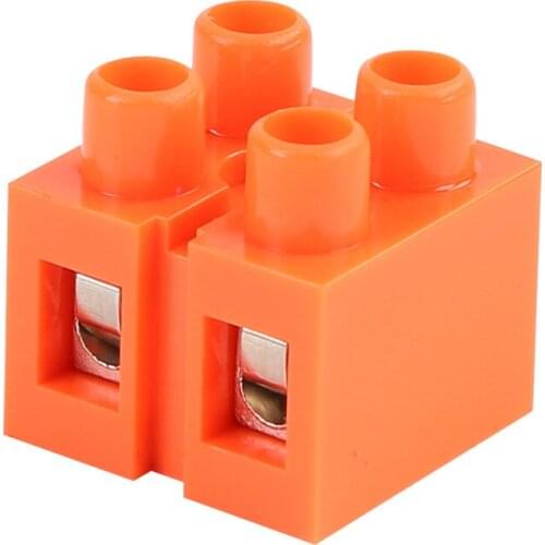 100pcs/lot H2519-2 terminal 2P 36A terminal block flame-retardant fixed terminal