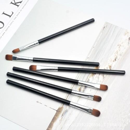 2pcs/lot Professional Eyeshadow Concealer Flat Makeup Brushes for Full Coverage and Precision Blending Free ship to US and RU